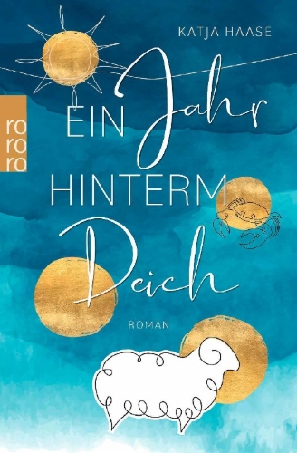Buchcover und Innenansicht für das Buch: Ein Jahr hinterm Deich