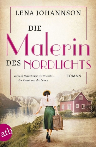 Buchcover und Innenansicht für das Buch: Die Malerin des Nordlichts