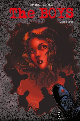 Buchcover und Innenansicht für das Buch: The Boys: Dear Becky (2020) 1-8