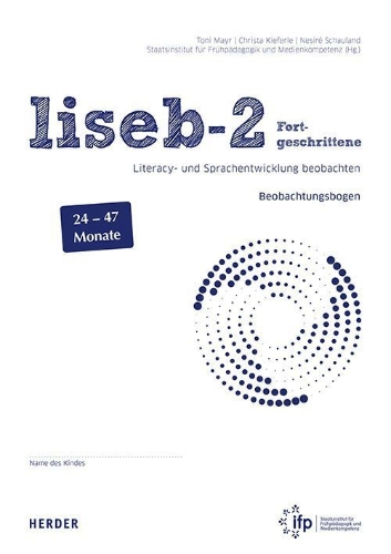 Buchcover und Innenansicht für das Buch: liseb-2. Literacy- und Sprachentwicklung beobachten -  Fortgeschrittene