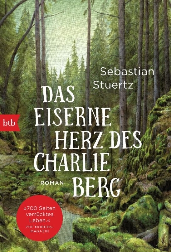 Buchcover und Innenansicht für das Buch: Das eiserne Herz des Charlie Berg
