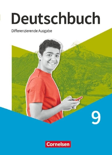 Buchcover und Innenansicht für das Buch: Deutschbuch 9. Schuljahr - Sprach- und Lesebuch - Schulbuch mit Audios und Videos