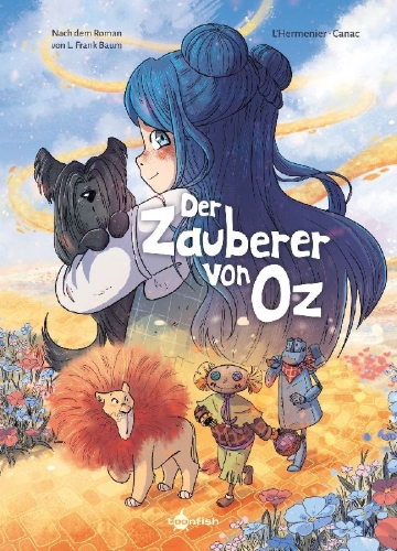 Buchcover und Innenansicht für das Buch: Le Magicien d'Oz 1 + 2