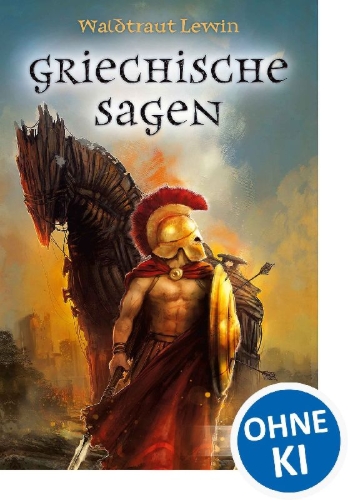 Buchcover und Innenansicht für das Buch: Griechische Sagen