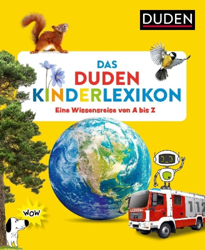 Buchcover und Innenansicht für das Buch: Das Duden Kinderlexikon