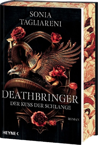 Buchcover und Innenansicht für das Buch: Deathbringer