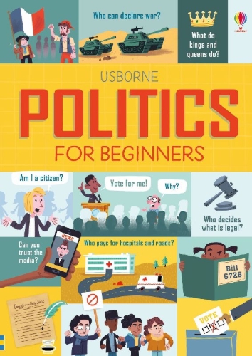 Buchcover und Innenansicht für das Buch: Politics for Beginners