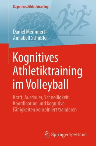 Buchcover und Innenansicht für das Buch: Kognitives Athletiktraining im Volleyball