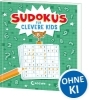 Buchcover und Innenansicht für das Buch: Sudokus für clevere Kids 8+ [grün]