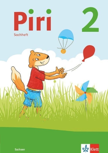 Buchcover und Innenansicht für das Buch: Piri 2 Sachunterricht. Arbeitsheft Klasse 2. Ausgabe für Sachsen