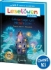 Buchcover und Innenansicht für das Buch: Leselöwen 2. Klasse - Geisterjagd um Mitternacht