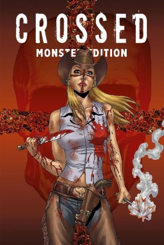 Buchcover und Innenansicht für das Buch: Crossed: Psyhcopath #1-8; Crossed Badlands #1-9
