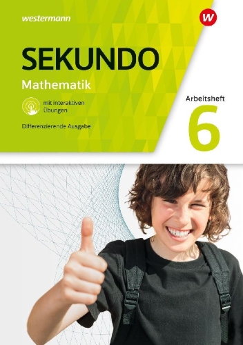 Buchcover und Innenansicht für das Buch: Sekundo 6. Arbeitsheft mit  interaktiven Übungen. Allgemeine Ausgabe