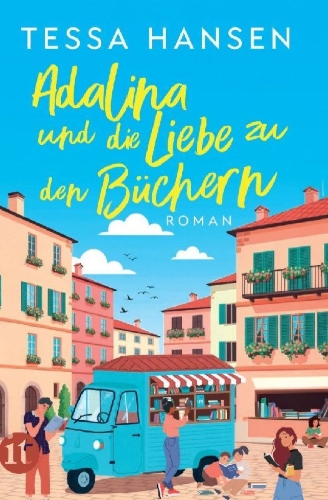 Buchcover und Innenansicht für das Buch: Adalina und die Liebe zu den Büchern
