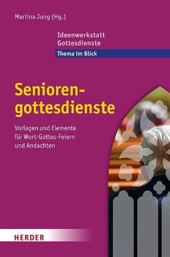 Buchcover und Innenansicht für das Buch: Seniorengottesdienste