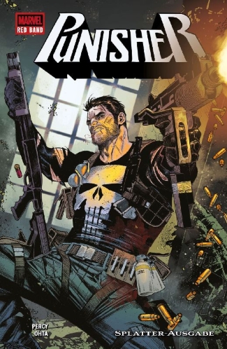 Buchcover und Innenansicht für das Buch: Punisher Splatter-Ausgabe