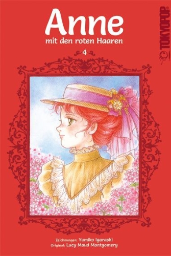 Buchcover und Innenansicht für das Buch: Anne mit den roten Haaren 04