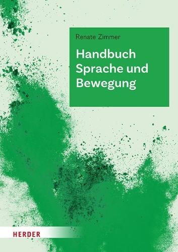 Buchcover und Innenansicht für das Buch: Handbuch Sprache und Bewegung