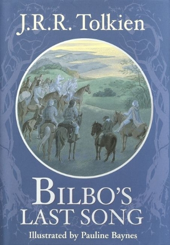 Buchcover und Innenansicht für das Buch: Bilbo's Last Song