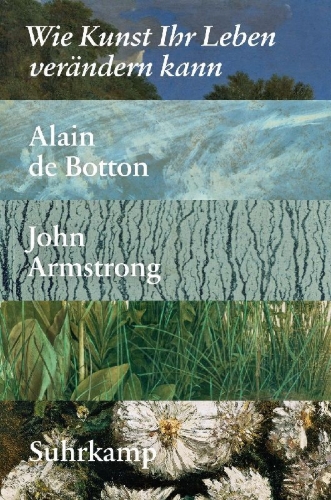 Buchcover und Innenansicht für das Buch: Art as therapy