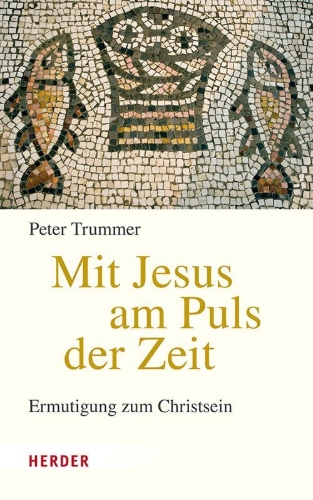 Buchcover und Innenansicht für das Buch: Mit Jesus am Puls der Zeit