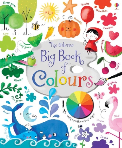Buchcover und Innenansicht für das Buch: Big Book of Colours
