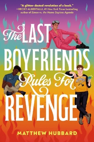 Buchcover und Innenansicht für das Buch: The Last Boyfriends Rules for Revenge