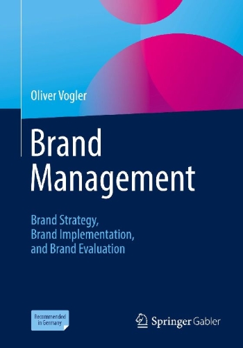 Buchcover und Innenansicht für das Buch: Brand Management