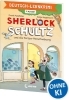 Buchcover und Innenansicht für das Buch: Deutsch-Lernkrimi - Sherlock Schultz und die Torten-Verschwörung