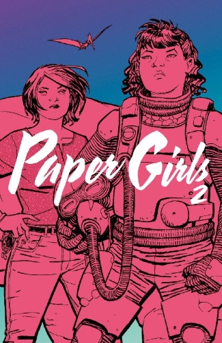 Buchcover und Innenansicht für das Buch: Paper Girls 2