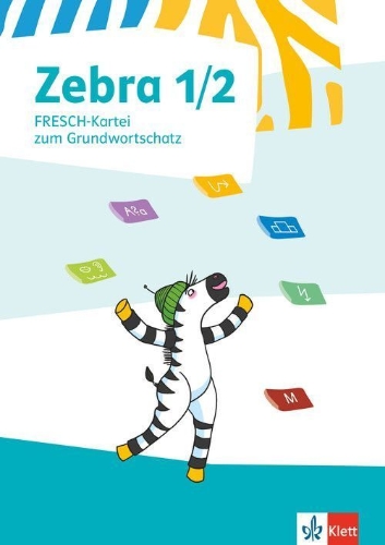 Buchcover und Innenansicht für das Buch: Zebra 1/2. FRESCH Kartei Klasse 1/2
