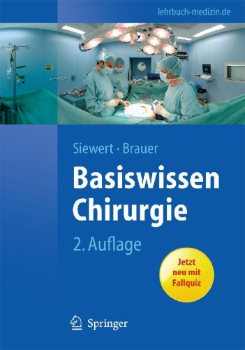 Buchcover und Innenansicht für das Buch: Basiswissen Chirurgie