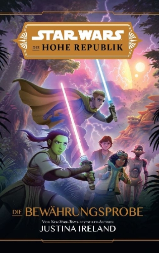 Buchcover und Innenansicht für das Buch: Star Wars: The High Republic - A Test of Courage