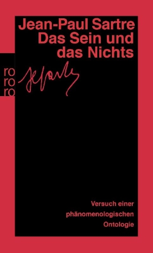 Buchcover und Innenansicht für das Buch: Das Sein und das Nichts