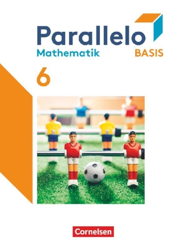 Buchcover und Innenansicht für das Buch: Parallelo Basis 6. Schuljahr. Schülerbuch
