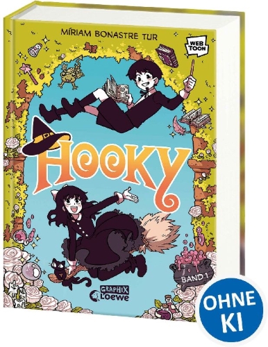 Buchcover und Innenansicht für das Buch: Hooky