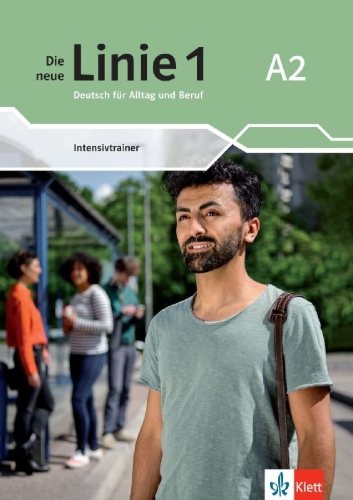 Buchcover und Innenansicht für das Buch: Die neue Linie 1 A2.  Intensivtrainer