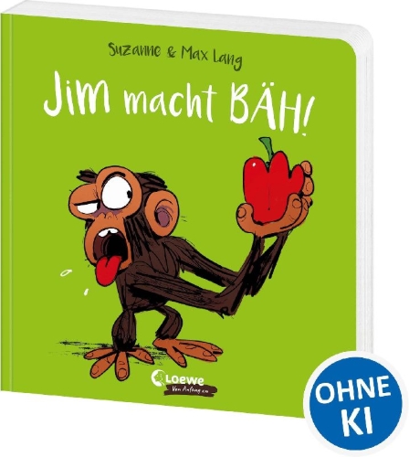 Buchcover und Innenansicht für das Buch: Grumpy Monkey Yuck!