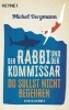 Buchcover und Innenansicht für das Buch: Der Rabbi und der Kommissar: Du sollst nicht begehren