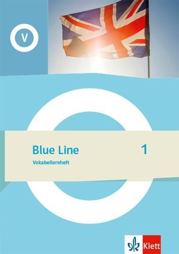 Buchcover und Innenansicht für das Buch: Blue Line 1. Vokabellernheft Klasse 5