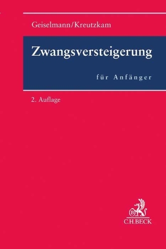 Buchcover und Innenansicht für das Buch: Zwangsversteigerung für Anfänger