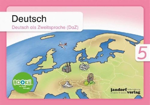 Buchcover und Innenansicht für das Buch: Deutsch 5 (DaZ) BOOKii