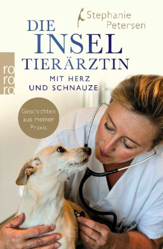 Buchcover und Innenansicht für das Buch: Die Inseltierärztin