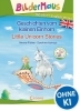 Buchcover und Innenansicht für das Buch: Bildermaus - Mit Bildern Englisch lernen - Geschichten vom kleinen Einhorn - Little Unicorn Stories