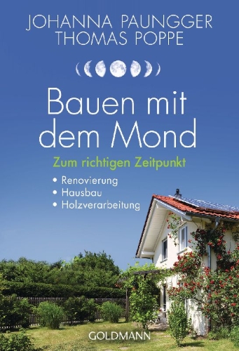 Buchcover und Innenansicht für das Buch: Bauen mit dem Mond