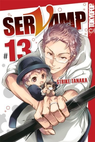 Buchcover und Innenansicht für das Buch: Servamp 13