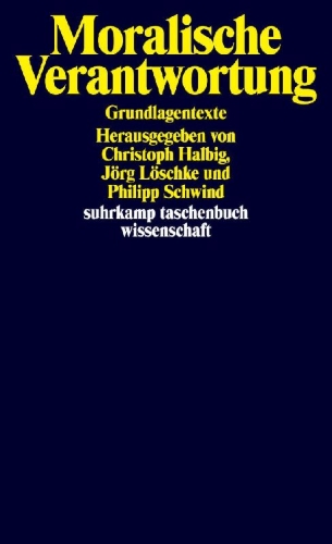 Buchcover und Innenansicht für das Buch: Moralische Verantwortung