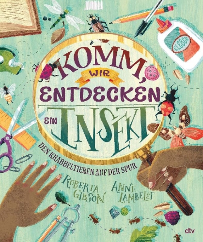 Buchcover und Innenansicht für das Buch: HOW TO BUILD AN INSECT