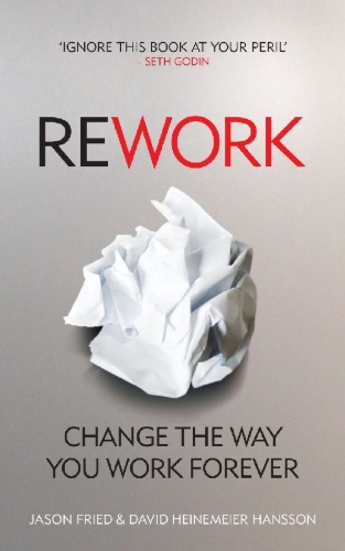 Buchcover und Innenansicht für das Buch: ReWork