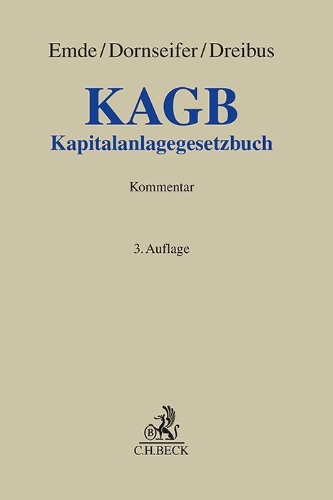 Buchcover und Innenansicht für das Buch: KAGB
